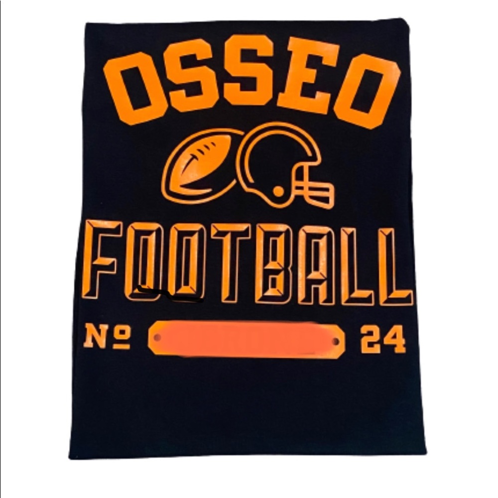 Football school spirit tee